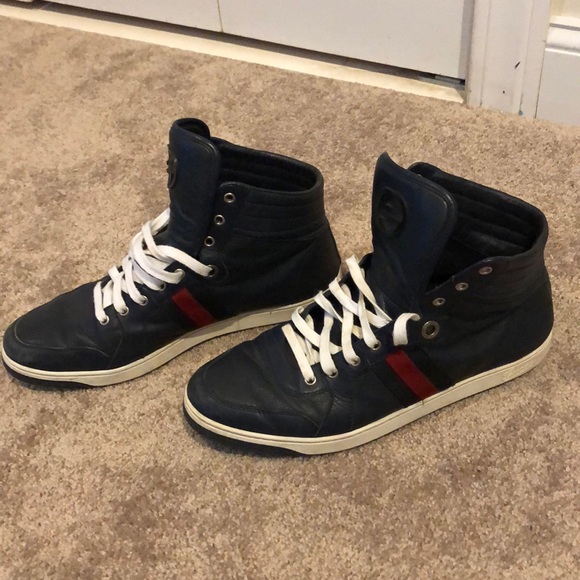 mens gucci hi tops